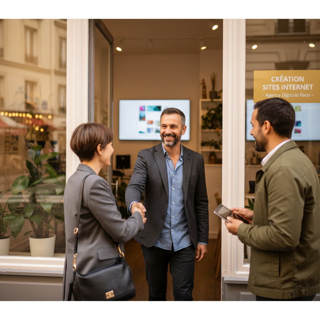 creation site internet Paris - Service professionnel local