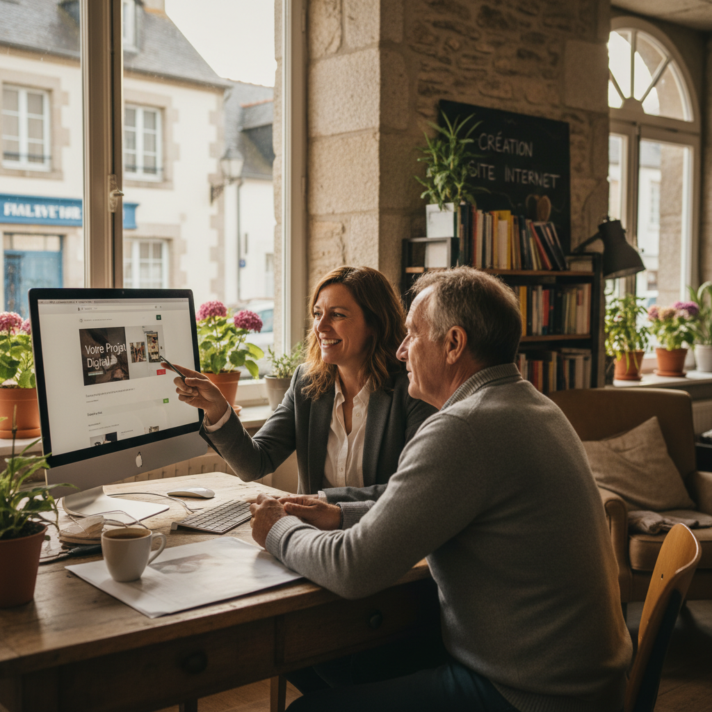 creation site internet Finistère - Service professionnel local