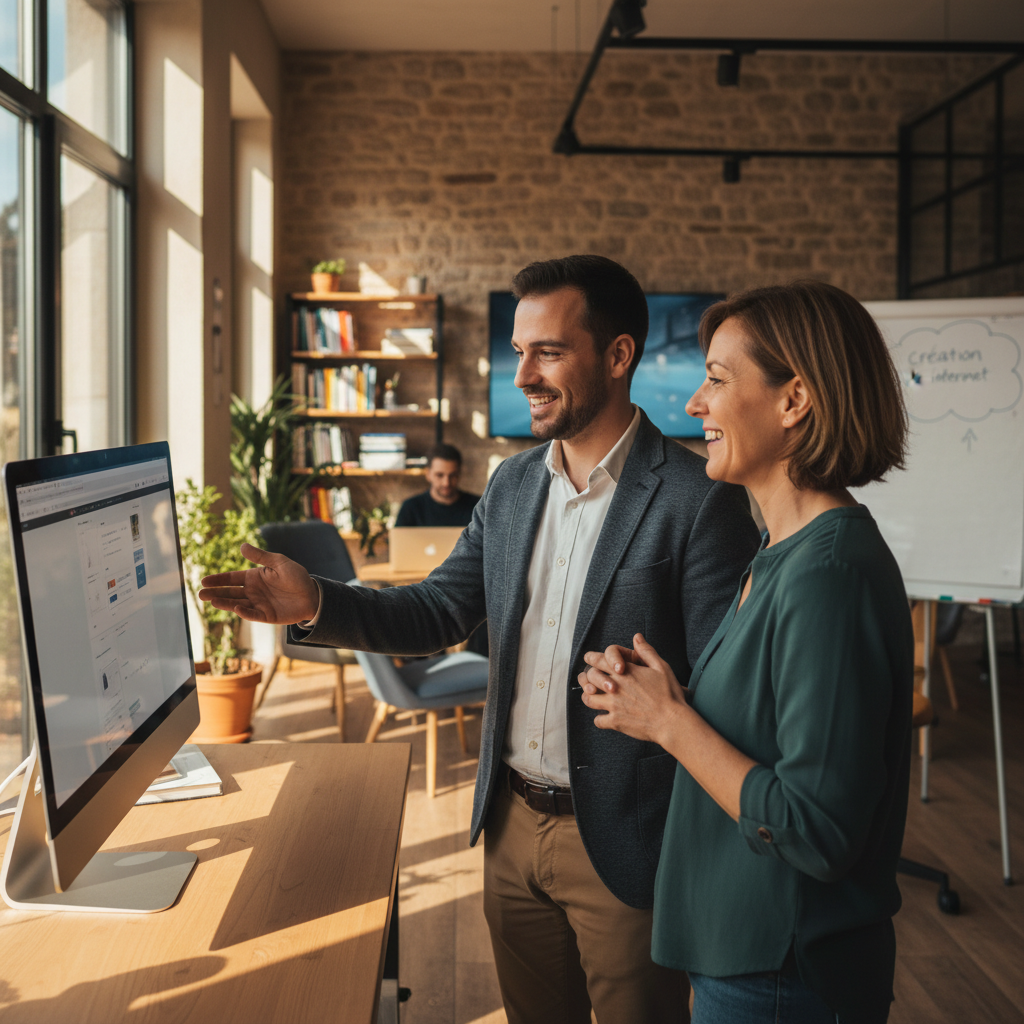 creation site internet Isère - Service professionnel local