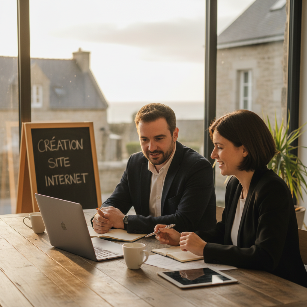 creation site internet Morbihan - Service professionnel local