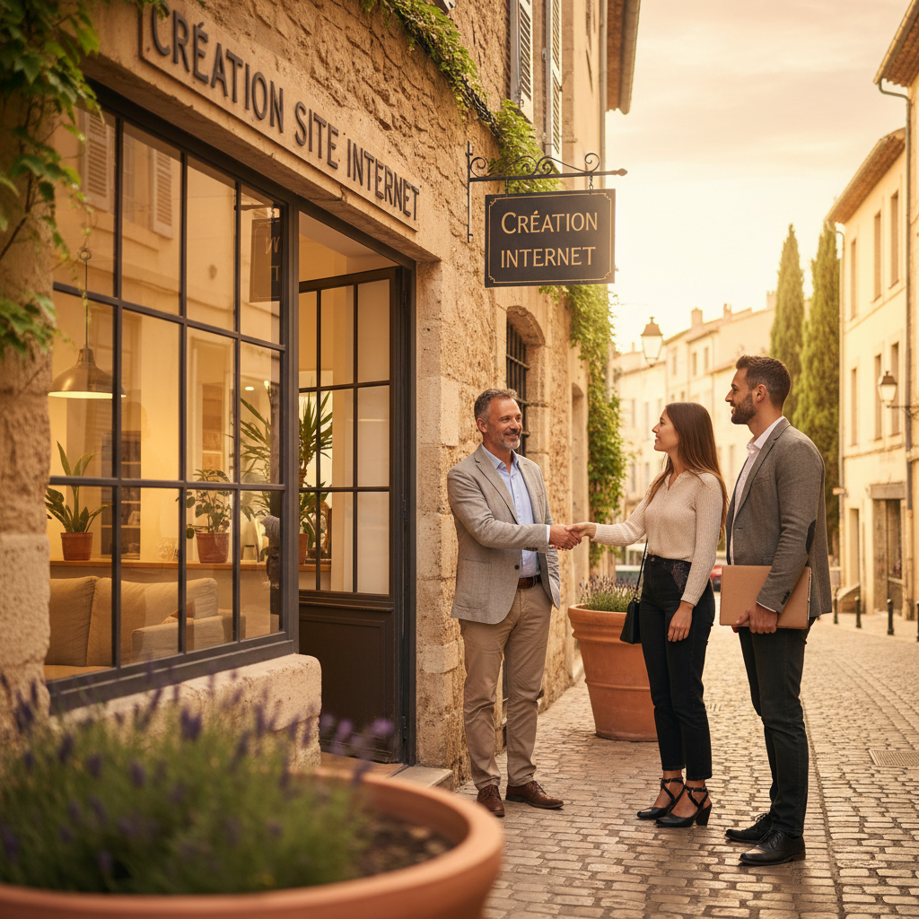 creation site internet Aix-en-Provence - Service professionnel local