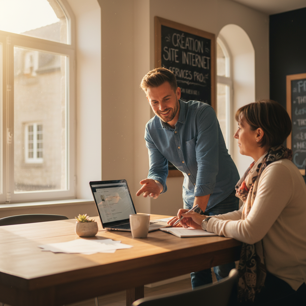 creation site internet Auray - Service professionnel local