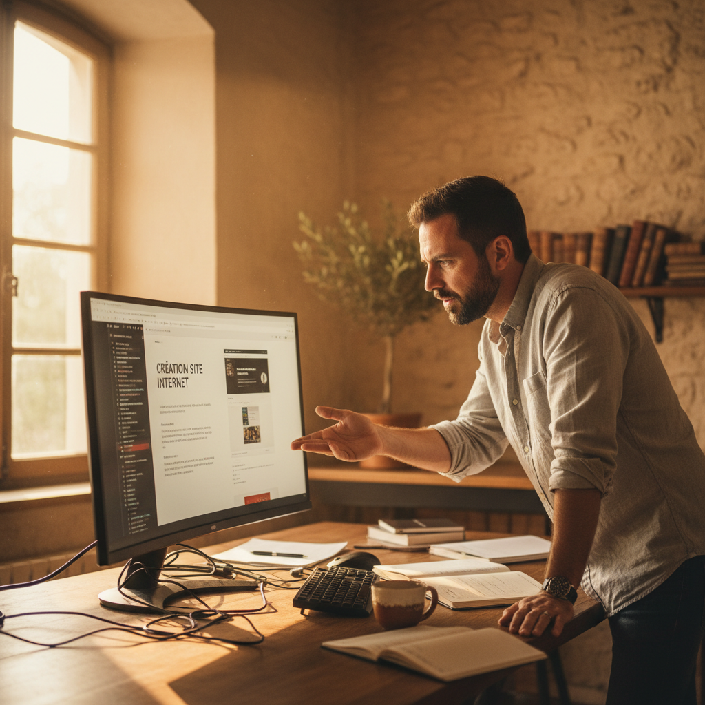 creation site internet Avignon - Service professionnel local