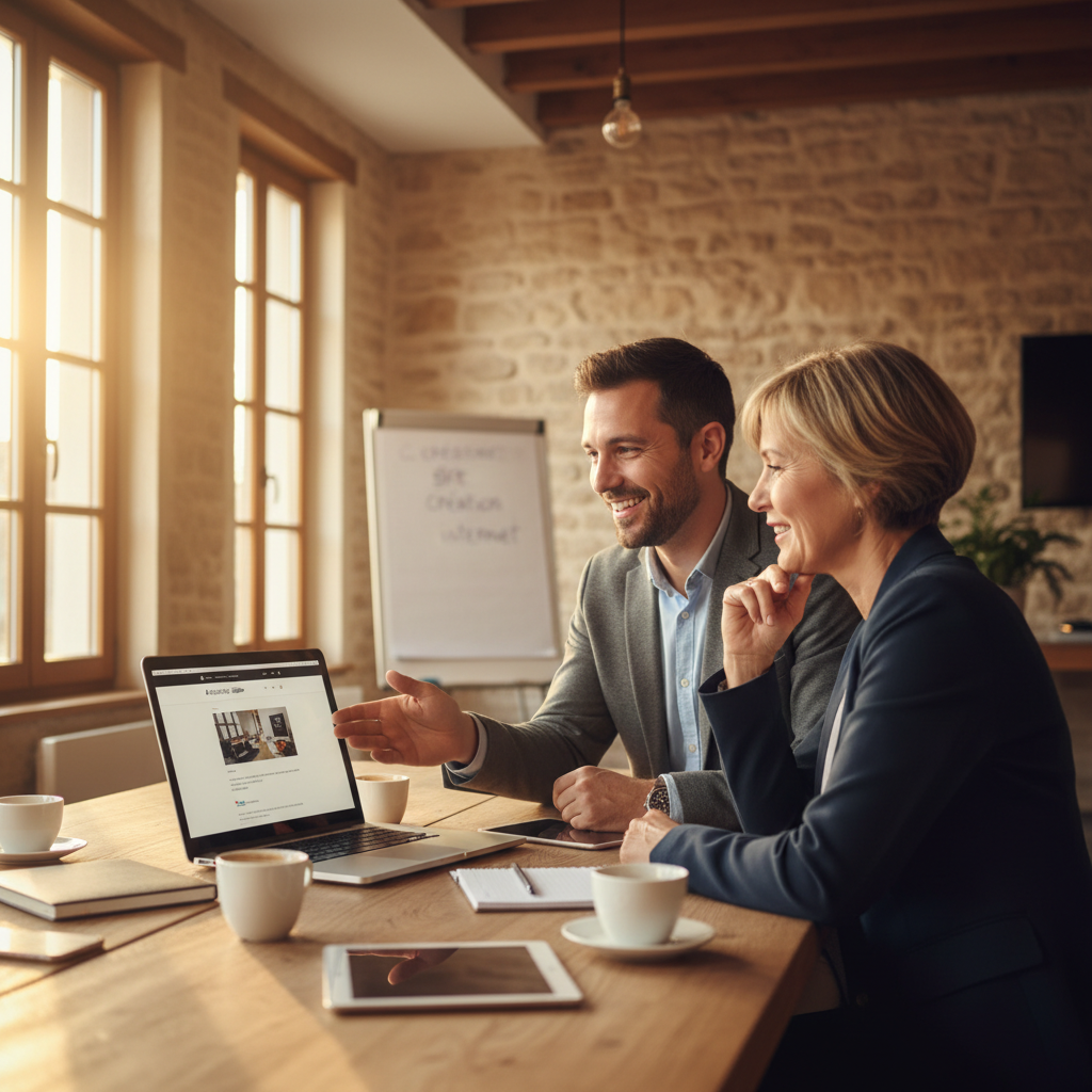 creation site internet Auxerre - Service professionnel local