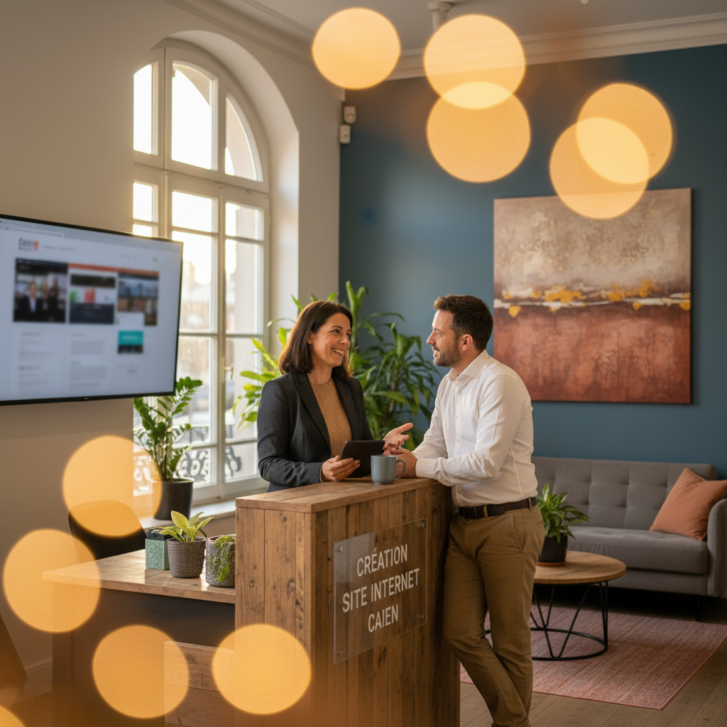 creation site internet Caen - Service professionnel local
