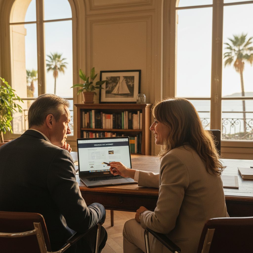creation site internet Cannes - Service professionnel local