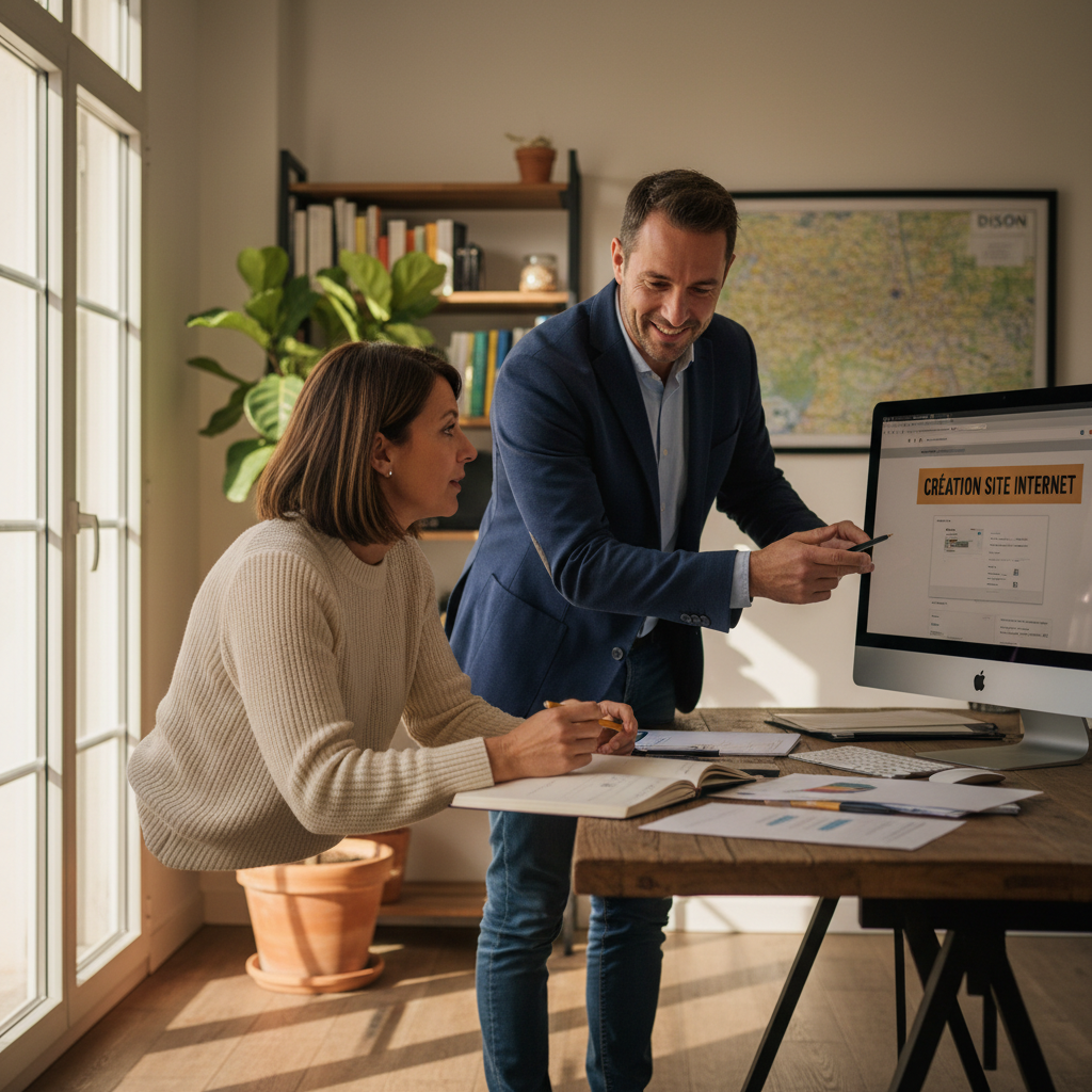 creation site internet Dijon - Service professionnel local