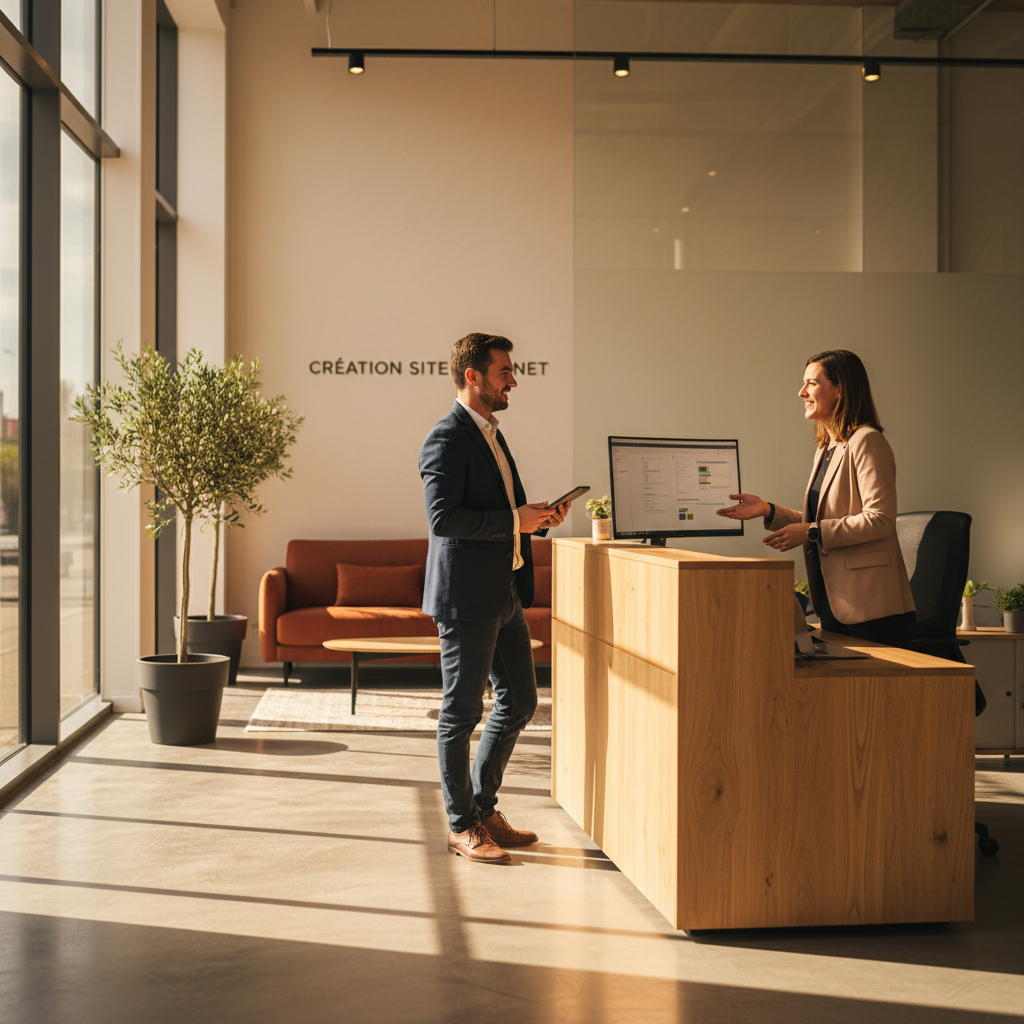 creation site internet Narbonne - Service professionnel local