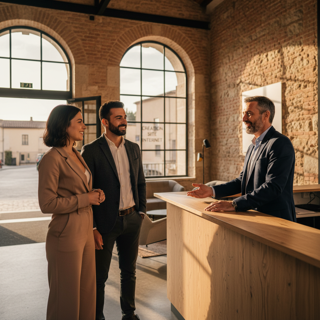 creation site internet Nîmes - Service professionnel local