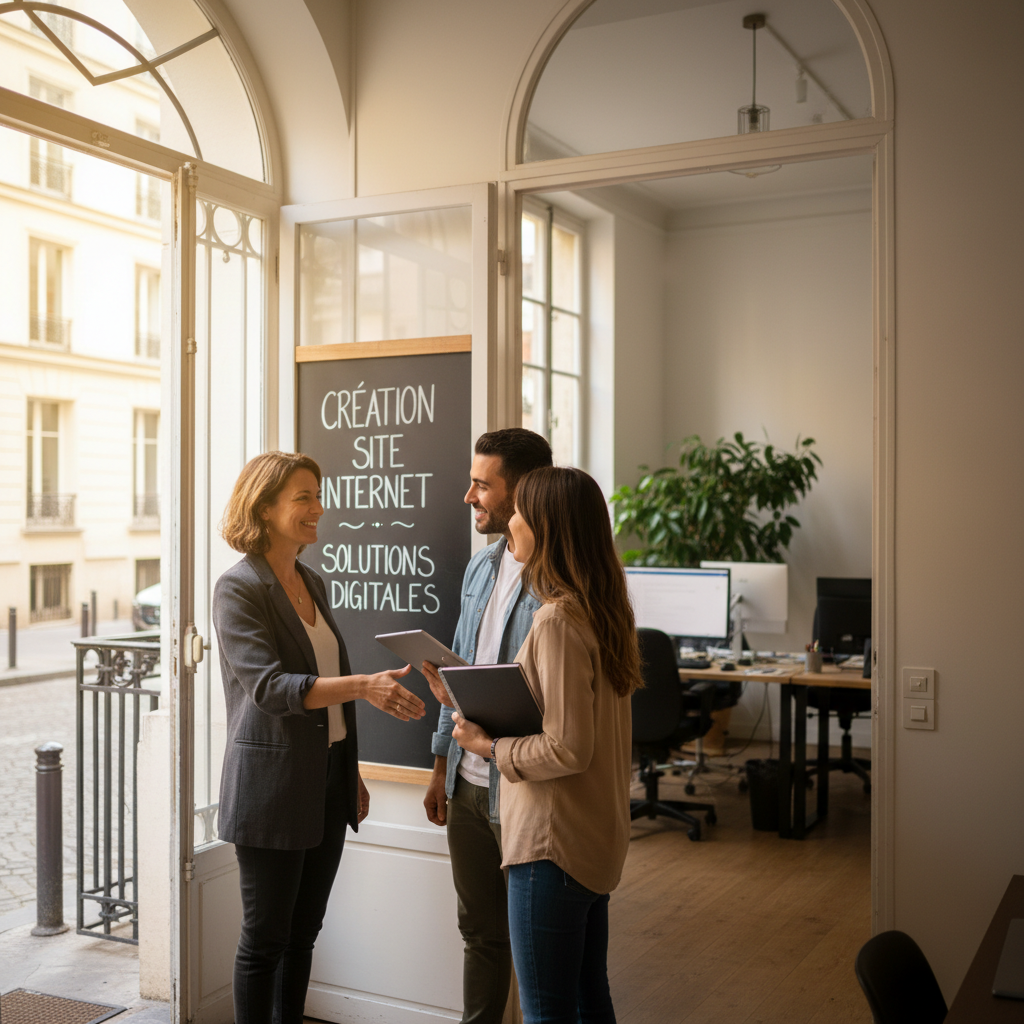 creation site internet Paris - Service professionnel local
