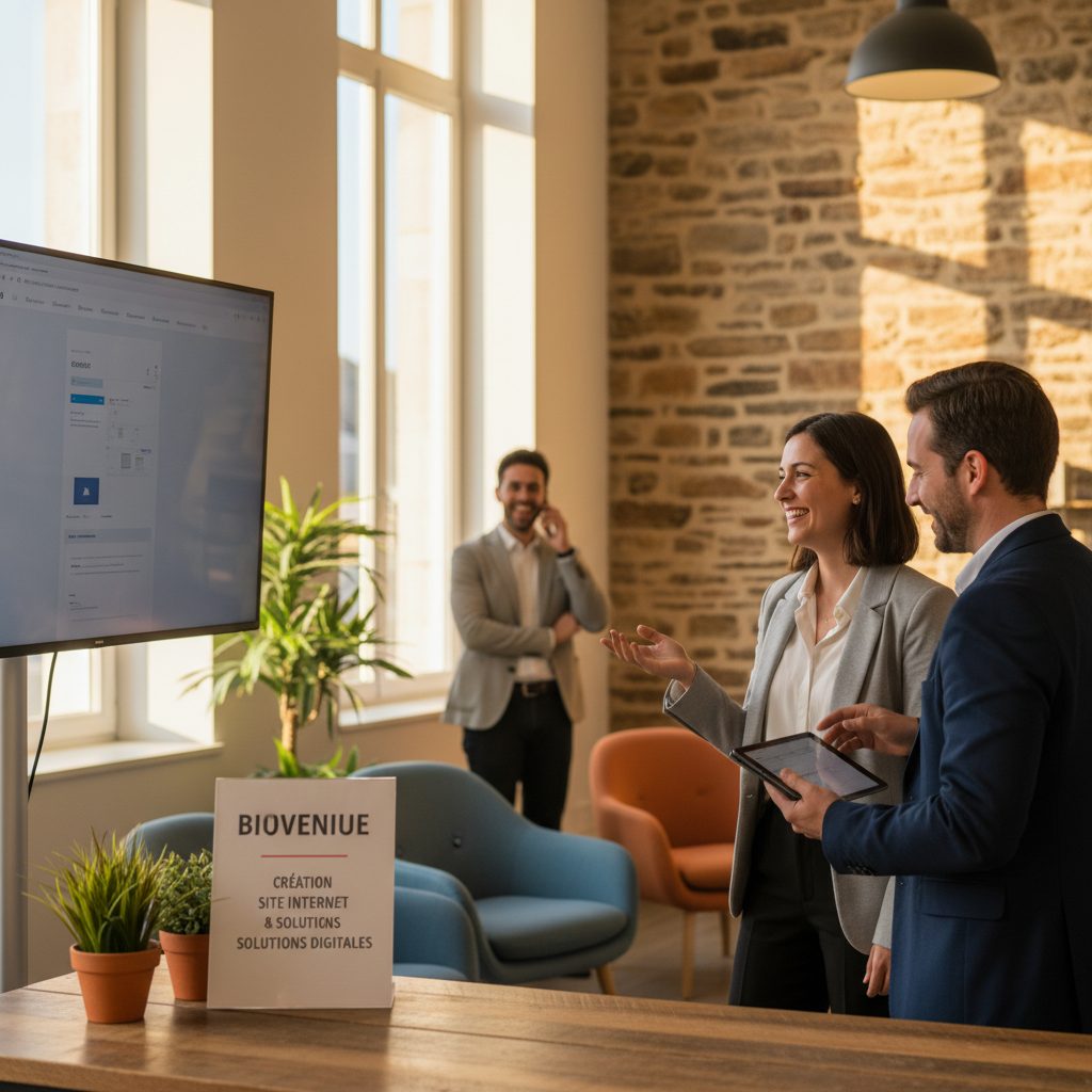 creation site internet Pontivy - Service professionnel local