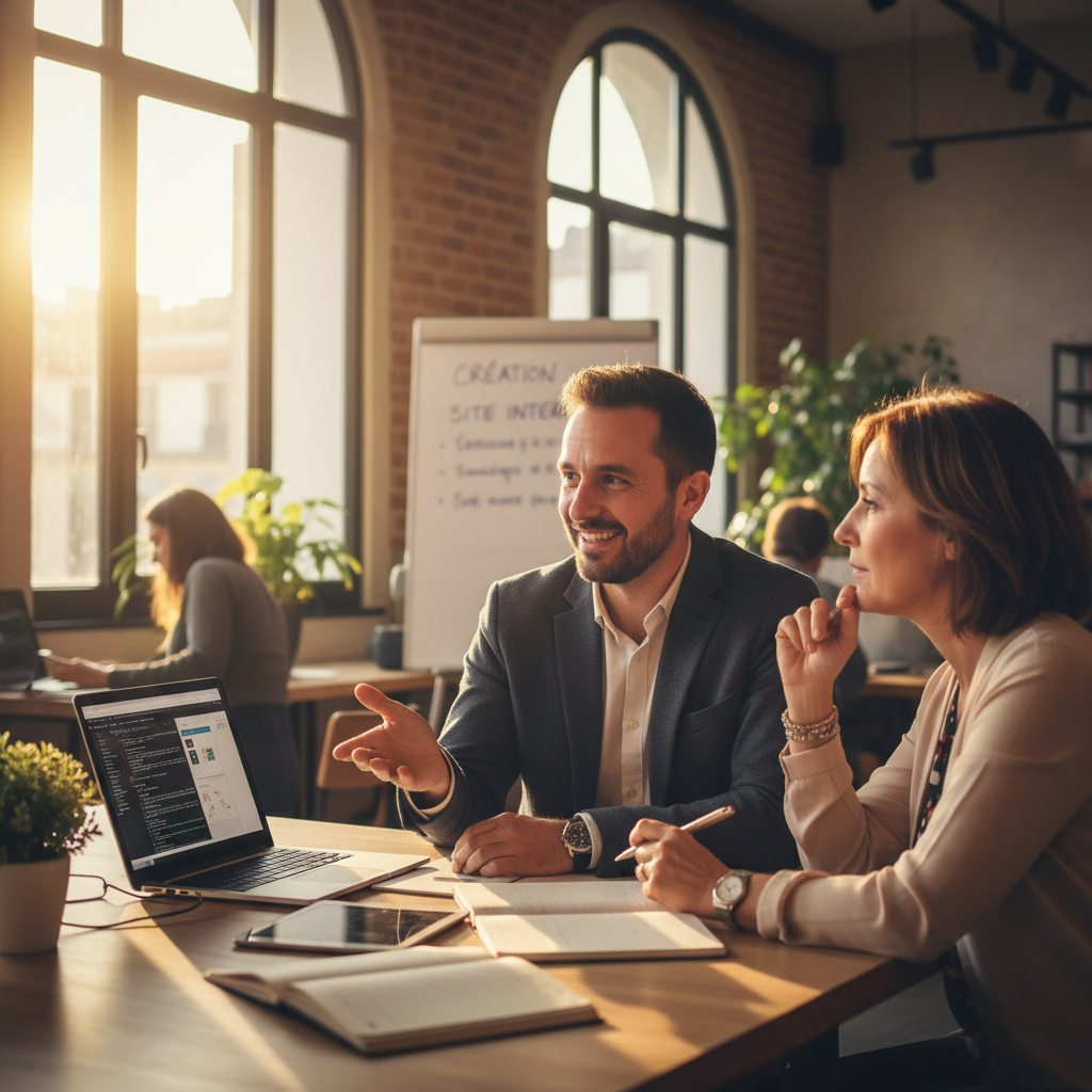 creation site internet Saint-Étienne - Service professionnel local