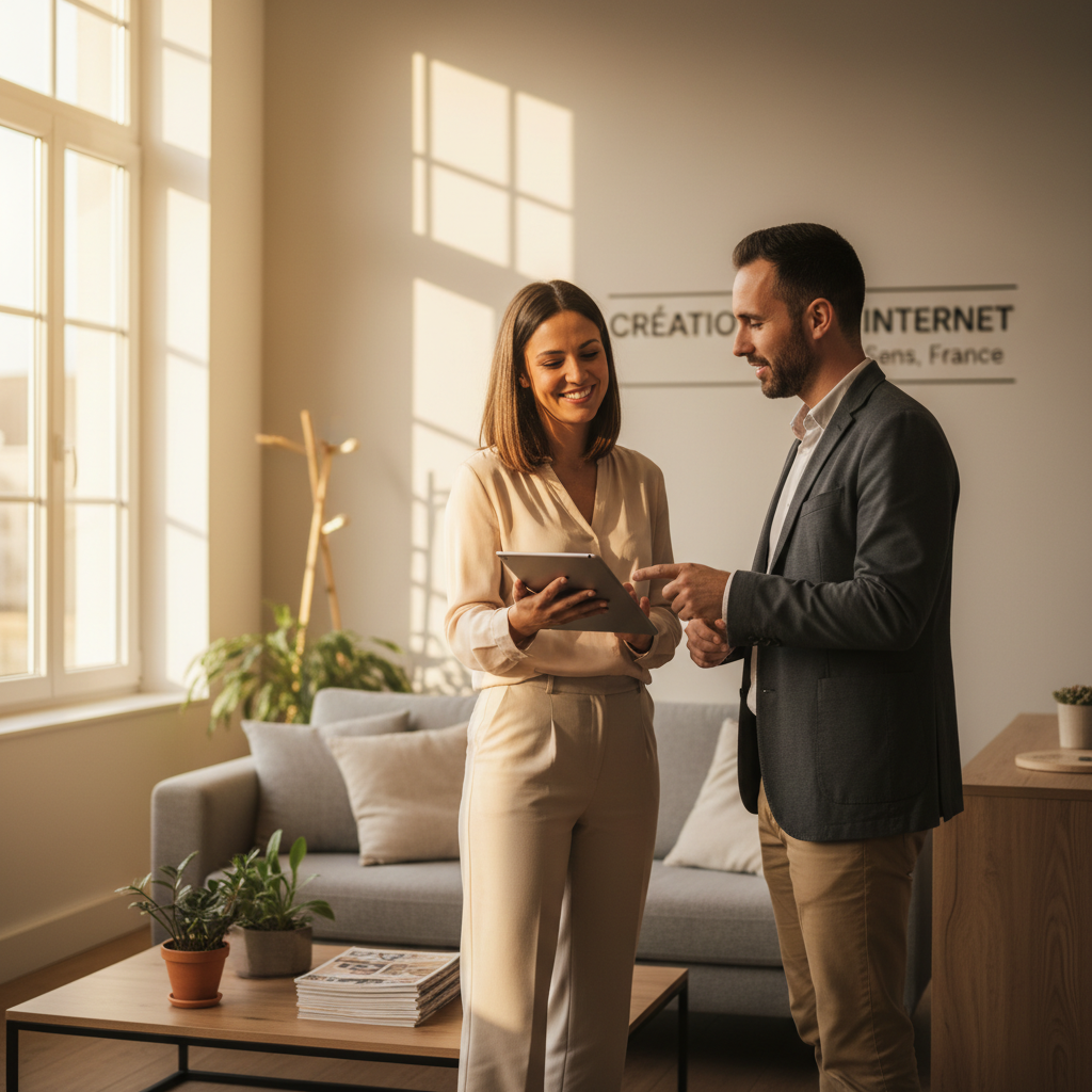 creation site internet Sens - Service professionnel local